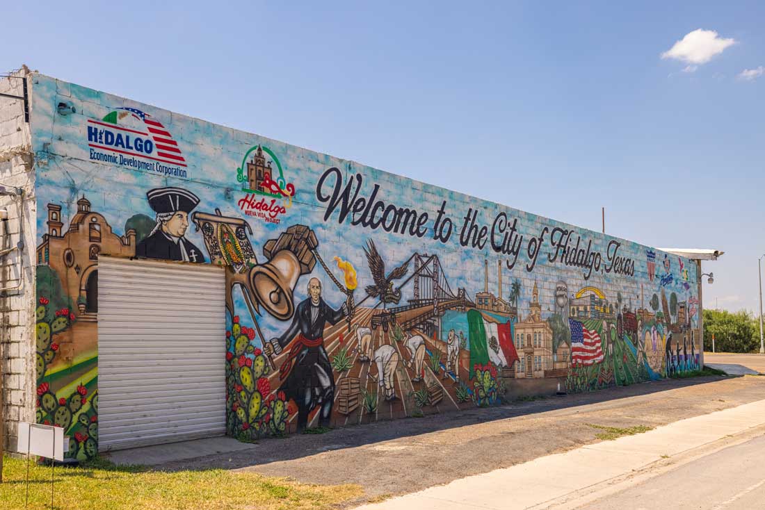 Community mural in the Rio Grande Valley reflecting the firm's Texas roots
